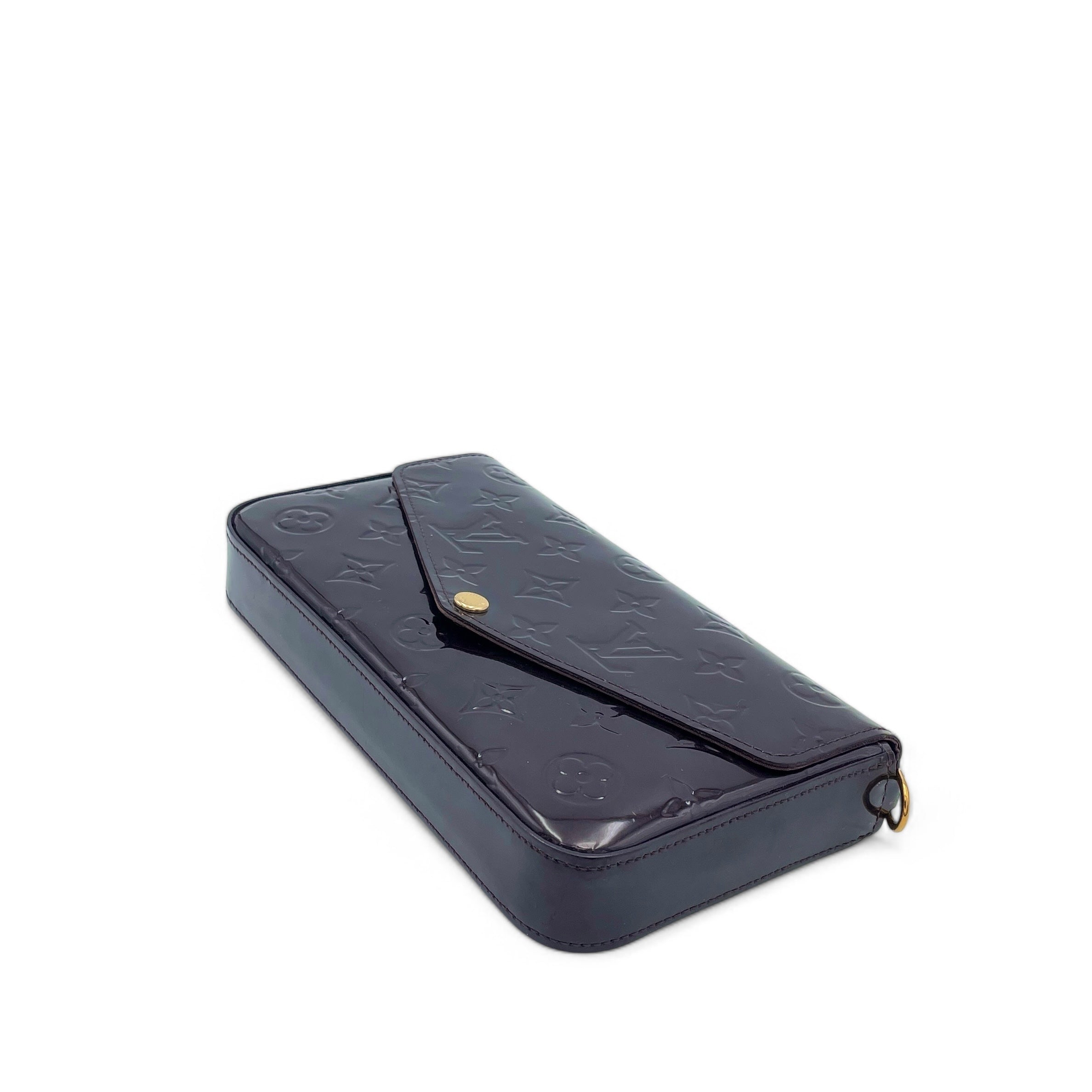 Louis Vuitton Pochette Felicie Chain Wallet Vernis Amarante - jd0215a2-3_17fc077e-b65a-45a6-a99d-388cee5f1dec