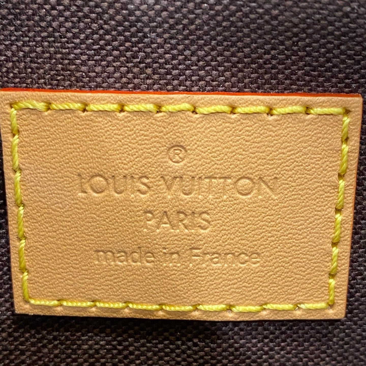 Louis Vuitton Liv Pochette Monogram Brown Orange - mh2503024-16