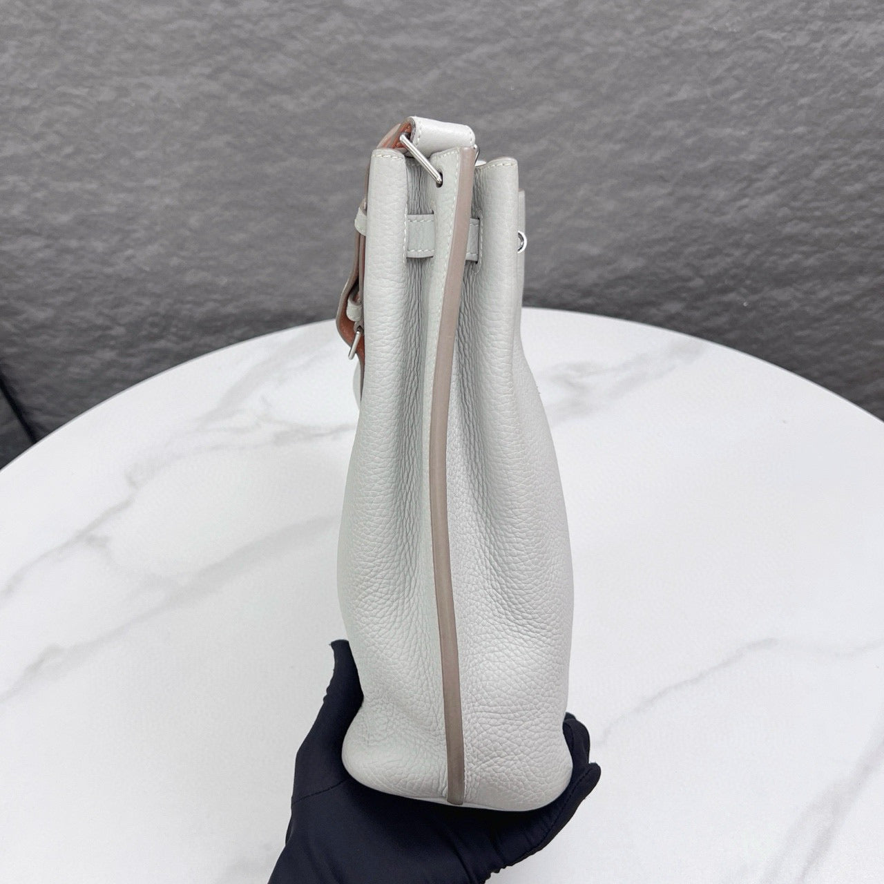 Hermes So Kelly 22 Togo 80 Pearl  Grey L5 Crevette - mk101952-15_1b25ed27-bf3c-401d-b440-393976d2455e