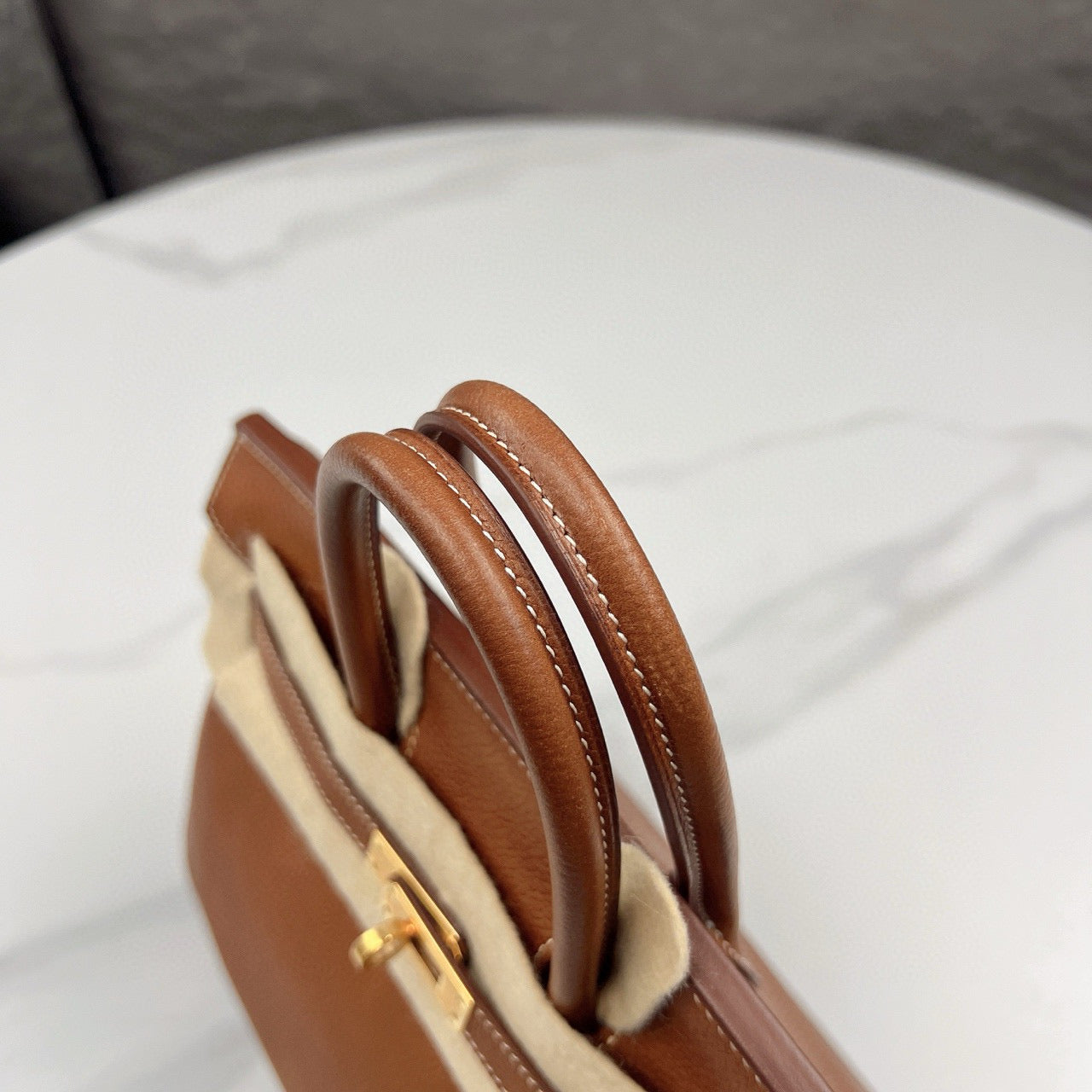 Hermes Birkin 25 Barenia Faubourg 37 Gold - mk103011-10_02306884-b333-4e5b-9cb7-77a4e246853b