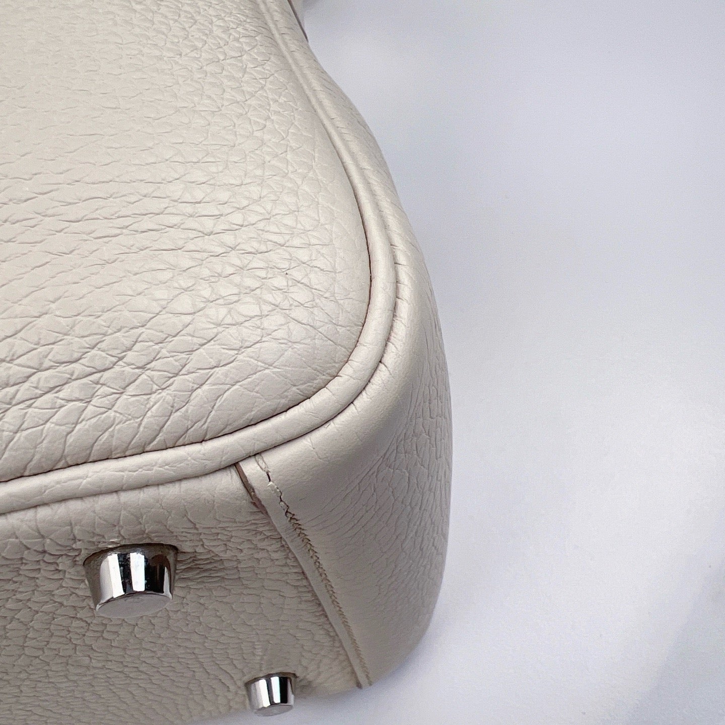 Hermes Lindy 26 Taurillon Clemence 8L Beton - mk103135-13