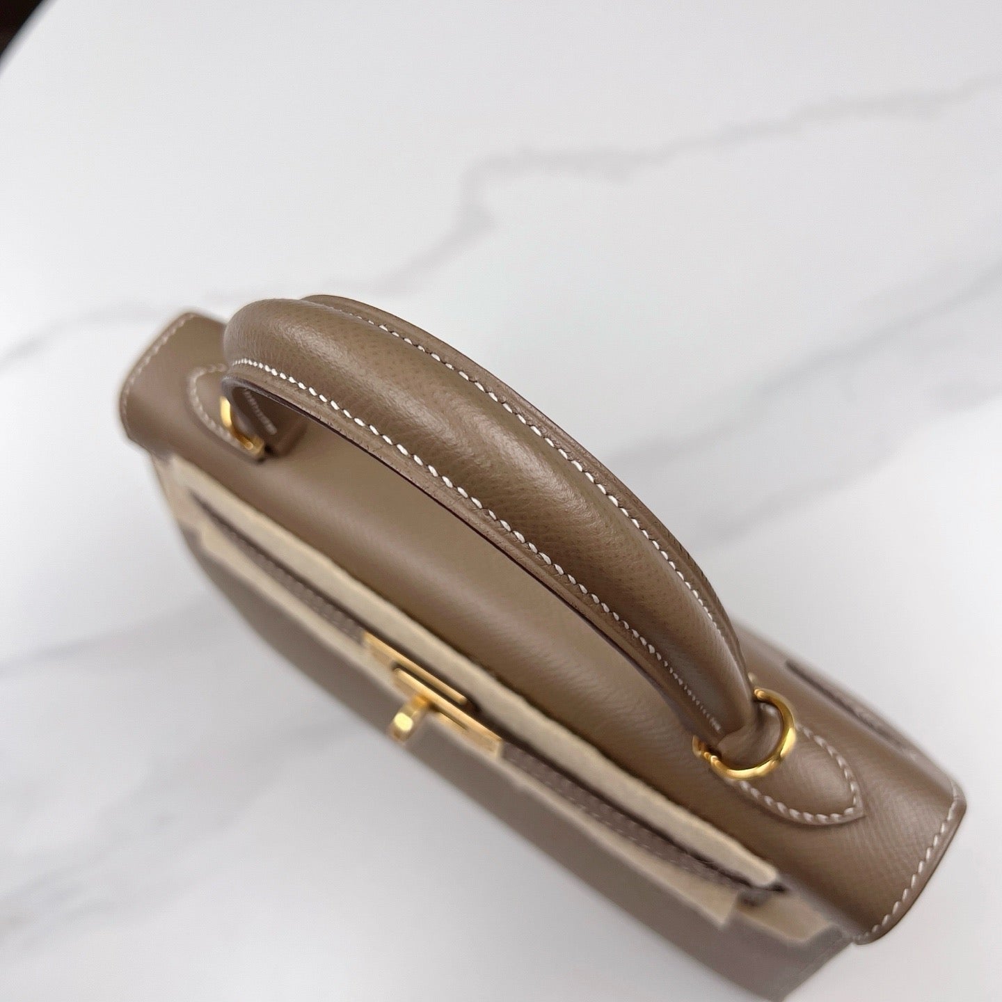 Hermes Kelly 25 Epsom 18 Etoupe - mk103314-9_e9b62119-a6fb-444b-a336-df0515a74594