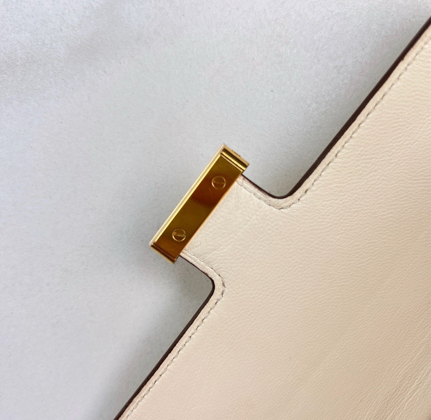 Hermes Constance To Go Wallet Ostrich I2 Nata - mk103344-19