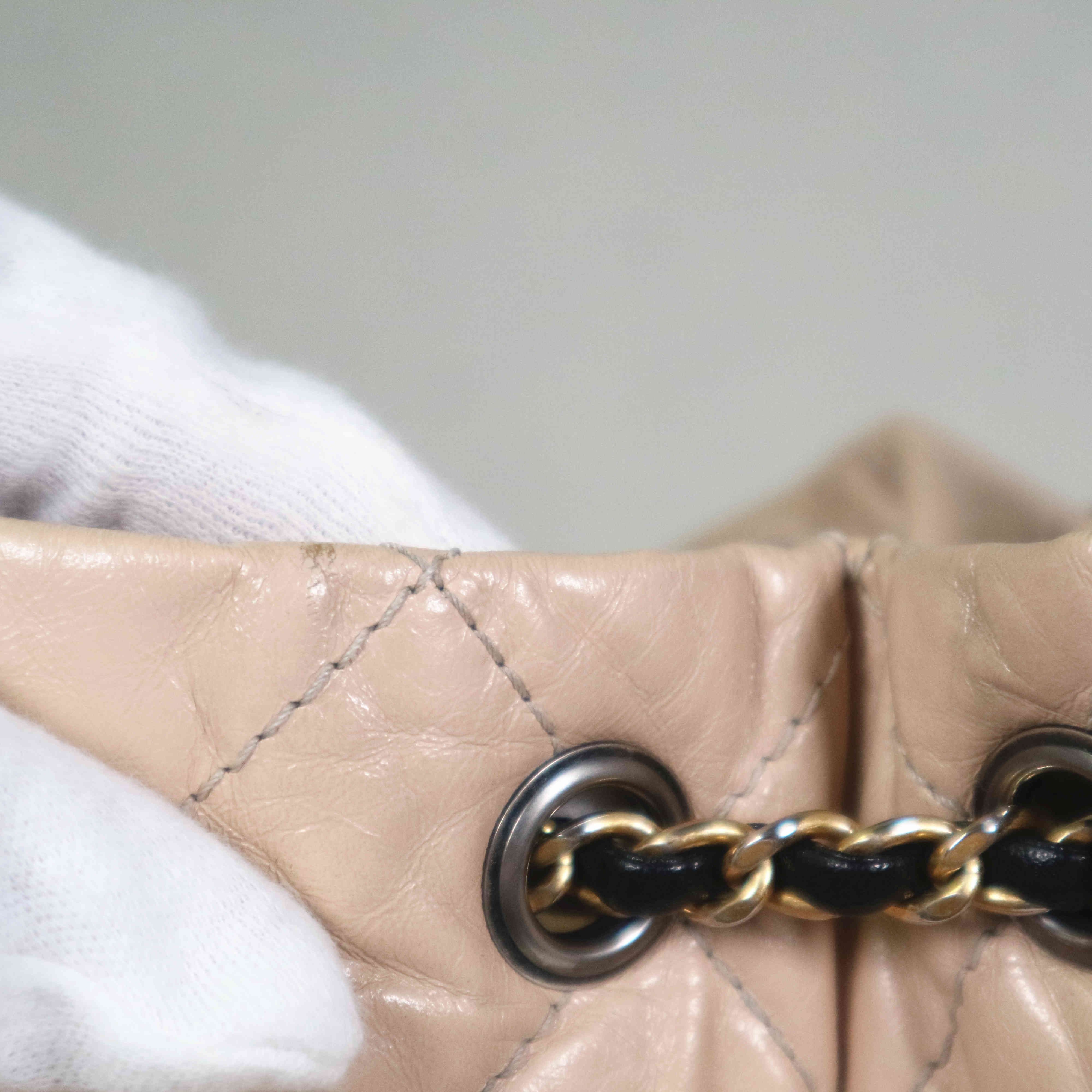 Chanel Small Gabrielle Backpack Calfskin Beige Black - mm12693383-18_1d9be1cf-f778-4f00-b243-99ad5584f7f5