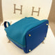 Hermes Picotin 22 Taurillon Clemence Z6 Malachite 7P Blue De Presse - mo0503a1-11_d2fc2d64-6ab5-4f2b-ab16-09a6b10a3735