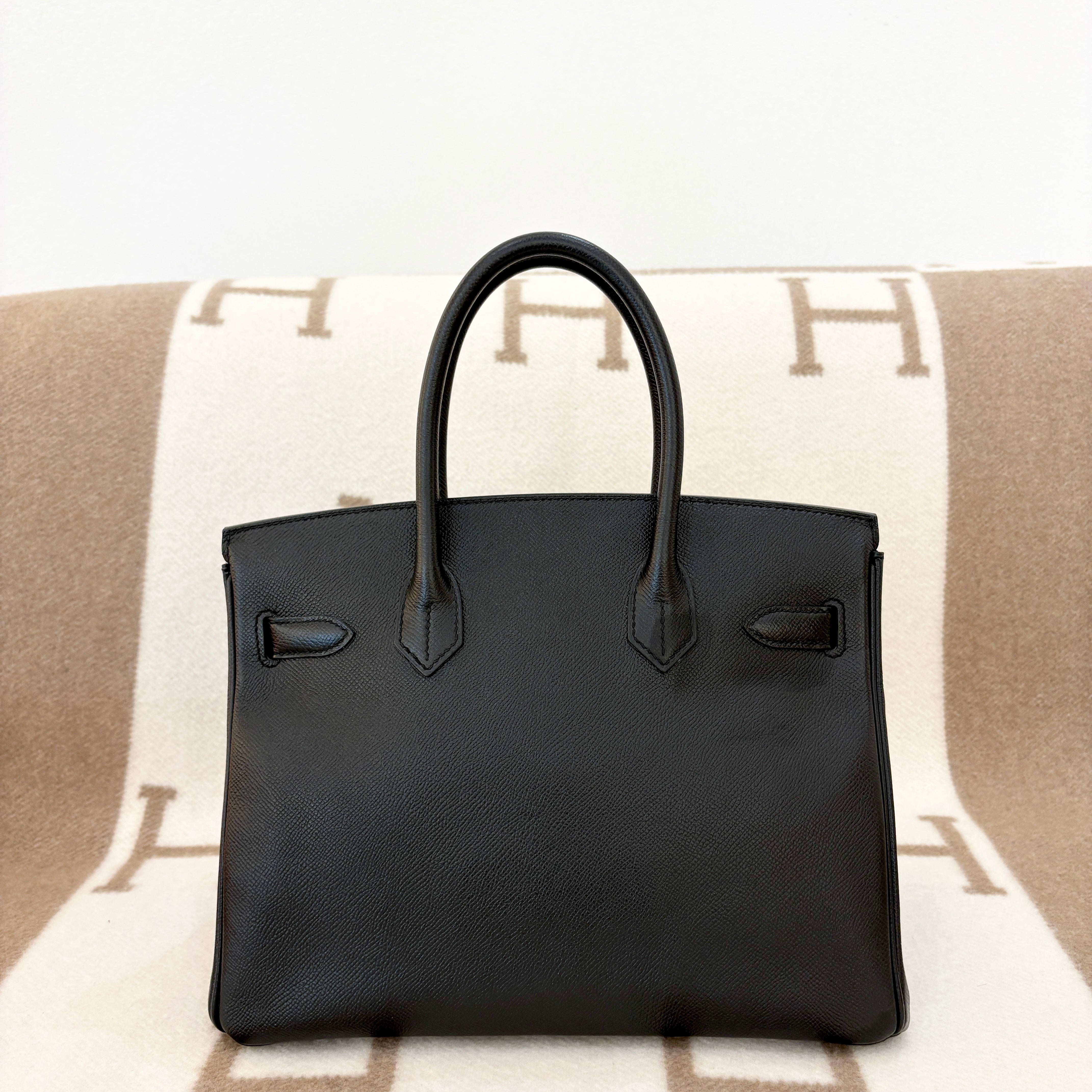 Hermes Birkin 30 Epsom 89 Noir - th0322a1-4