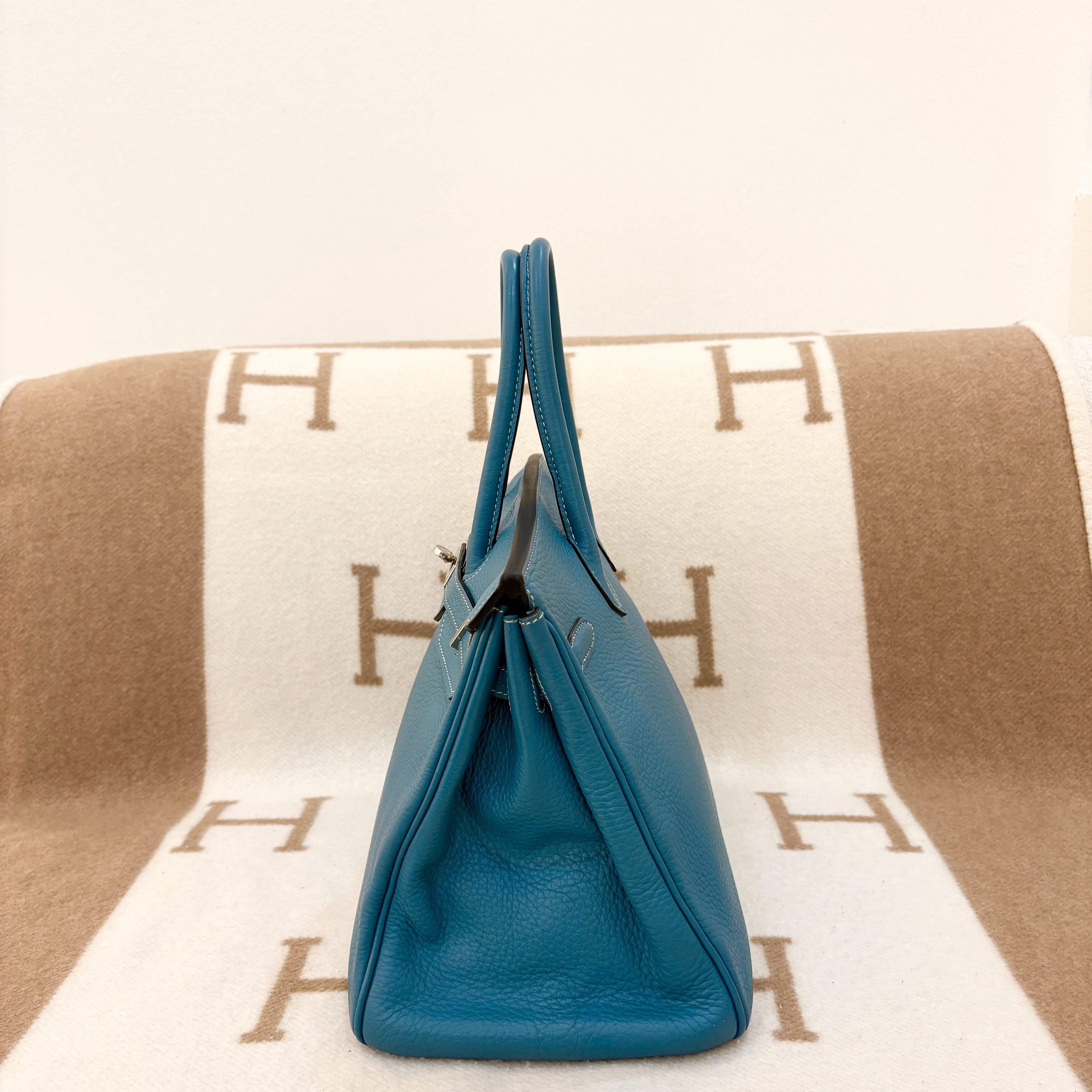 Hermes Birkin 35 Taurillon Clemence 75 Bleu Jean - xx0414a1-5_7c7df098-af4d-47c1-bfdc-ad0f06a0aa89