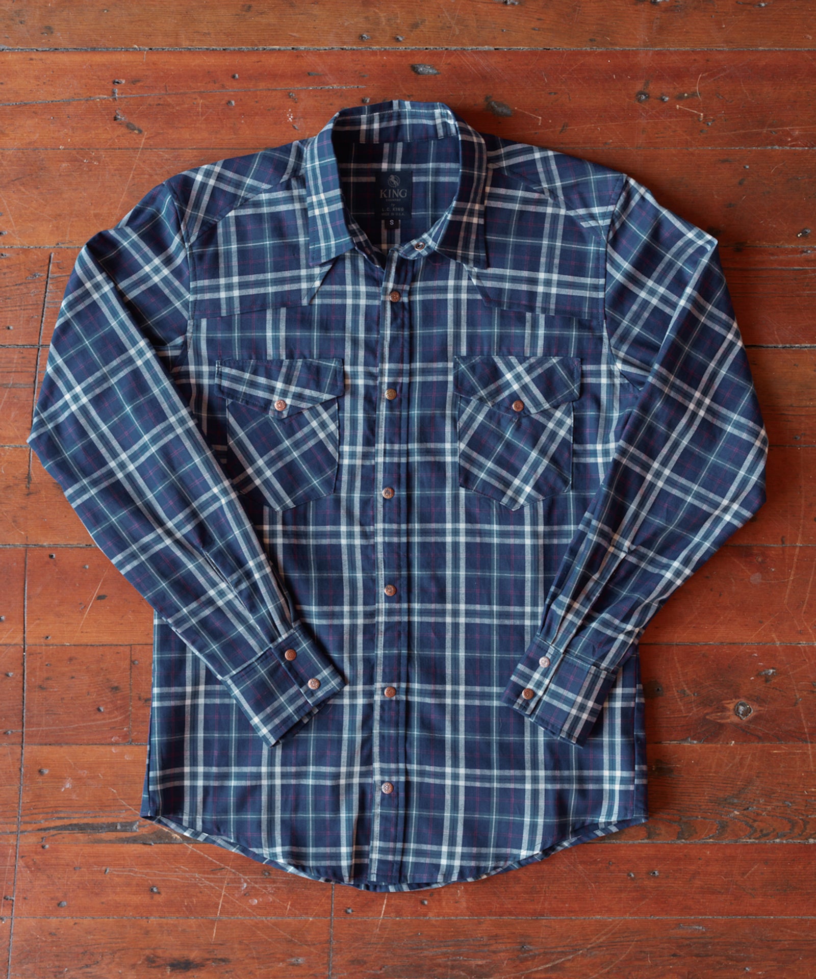 Country Tartan Western Shirt – LC King Mfg