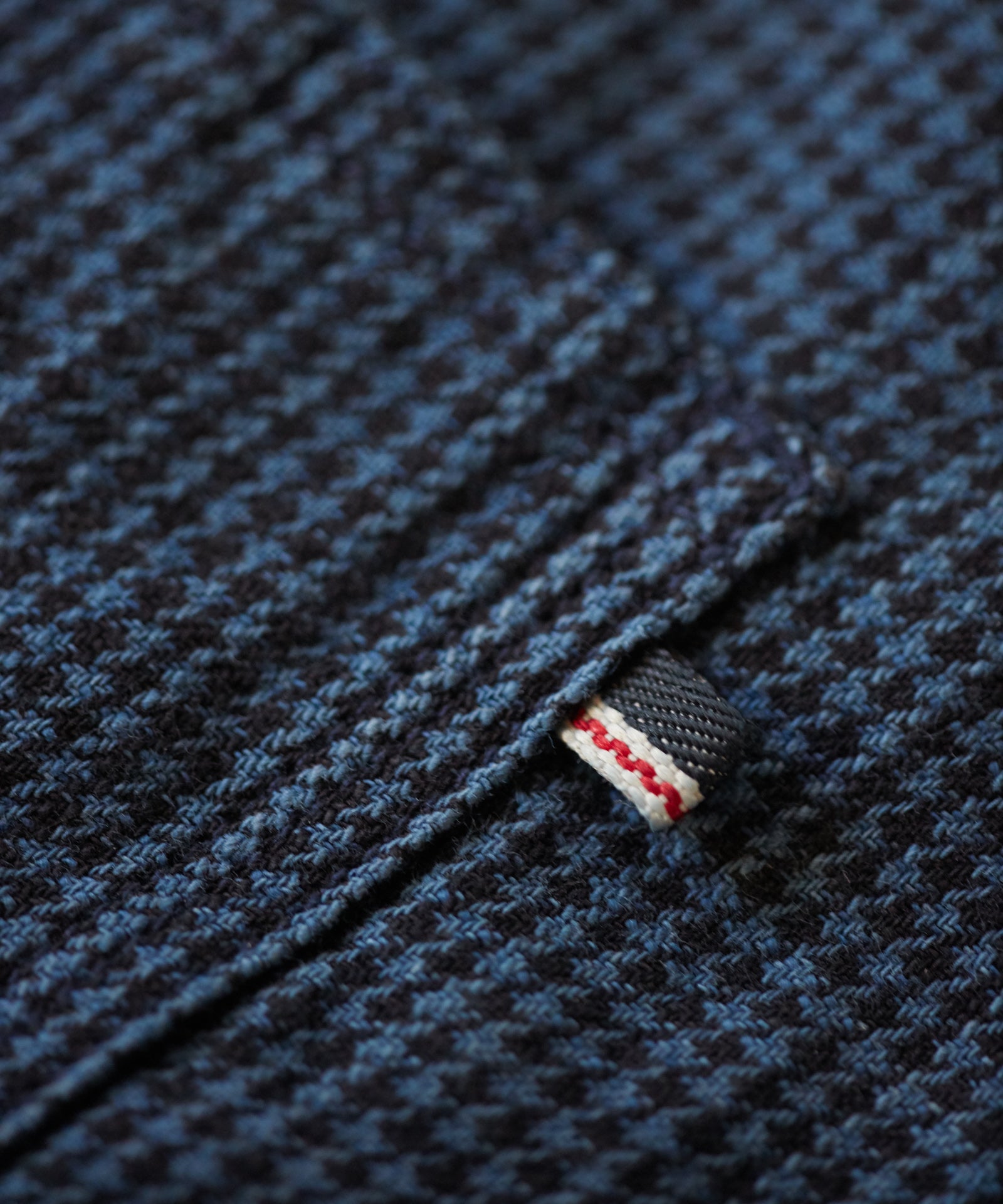 Rough Hewn Indigo Houndstooth WS