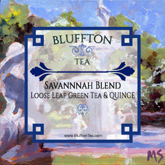 Bluffton Tea's Savannah Blend, Green Tea and Quince
