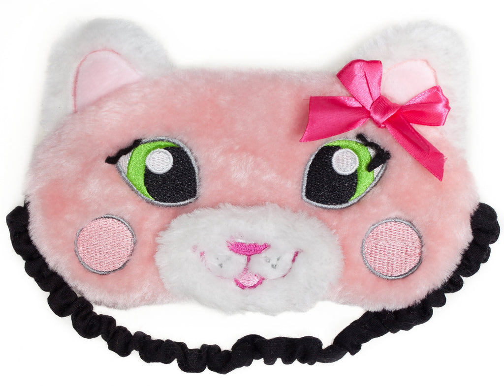 Sleeping Mask Pink Cat Fringoo