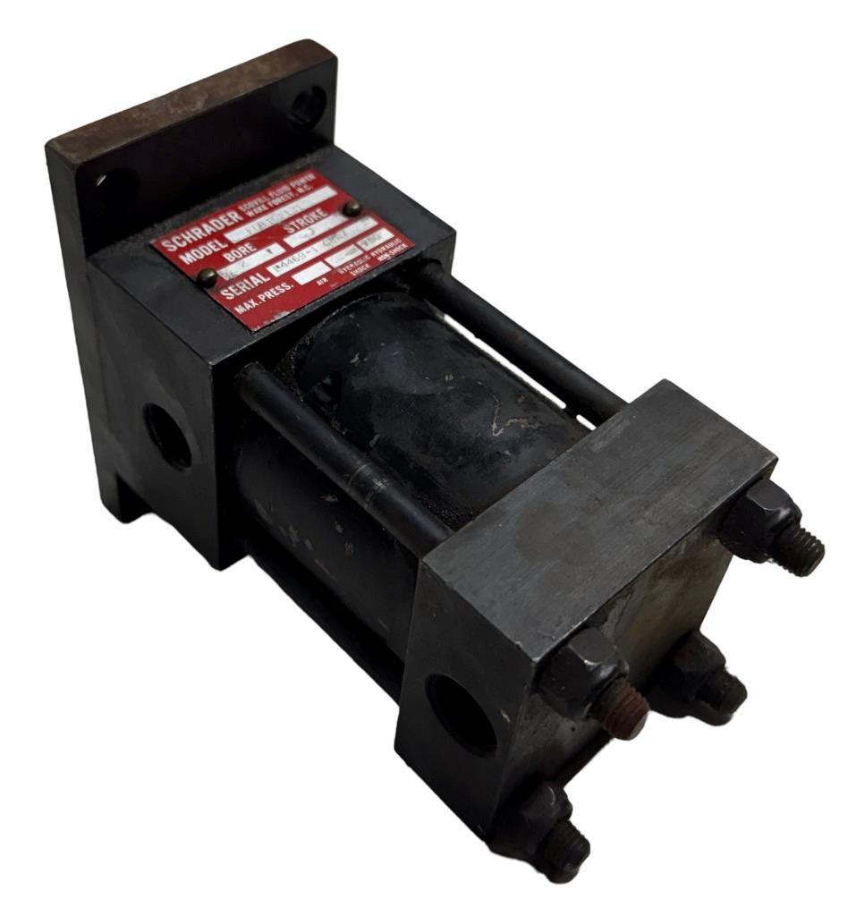 Schrader FLB102131 Pneumatic Cylinder 2" Bore 1" Stroke