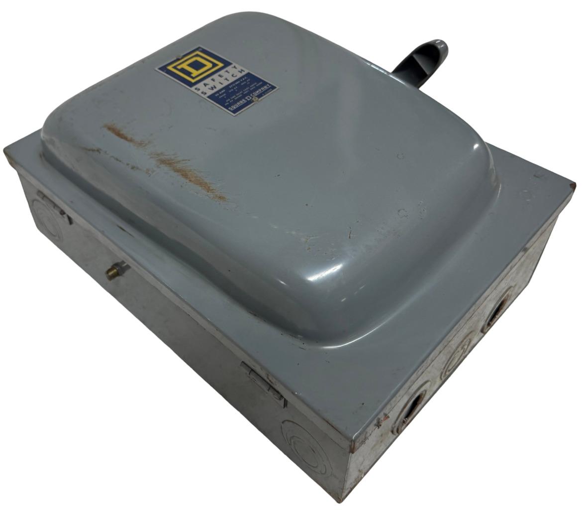 Sqaure D H361N Safety Switch 30A 277/480 VAC 3-Phase Series D1