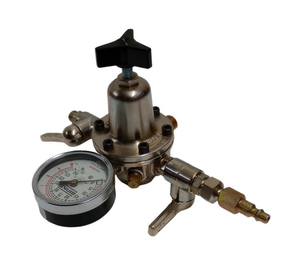 Binks 85 201 Air Pressure Regulator Assembly W Gauge 0 150psi Surplus Select