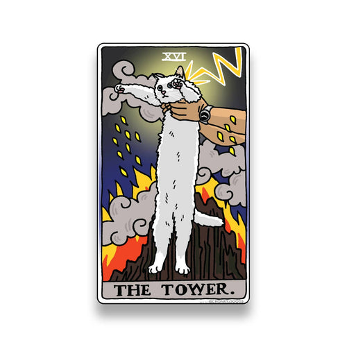 Tarot Cat Meme Sticker - The Magician – Wildcard