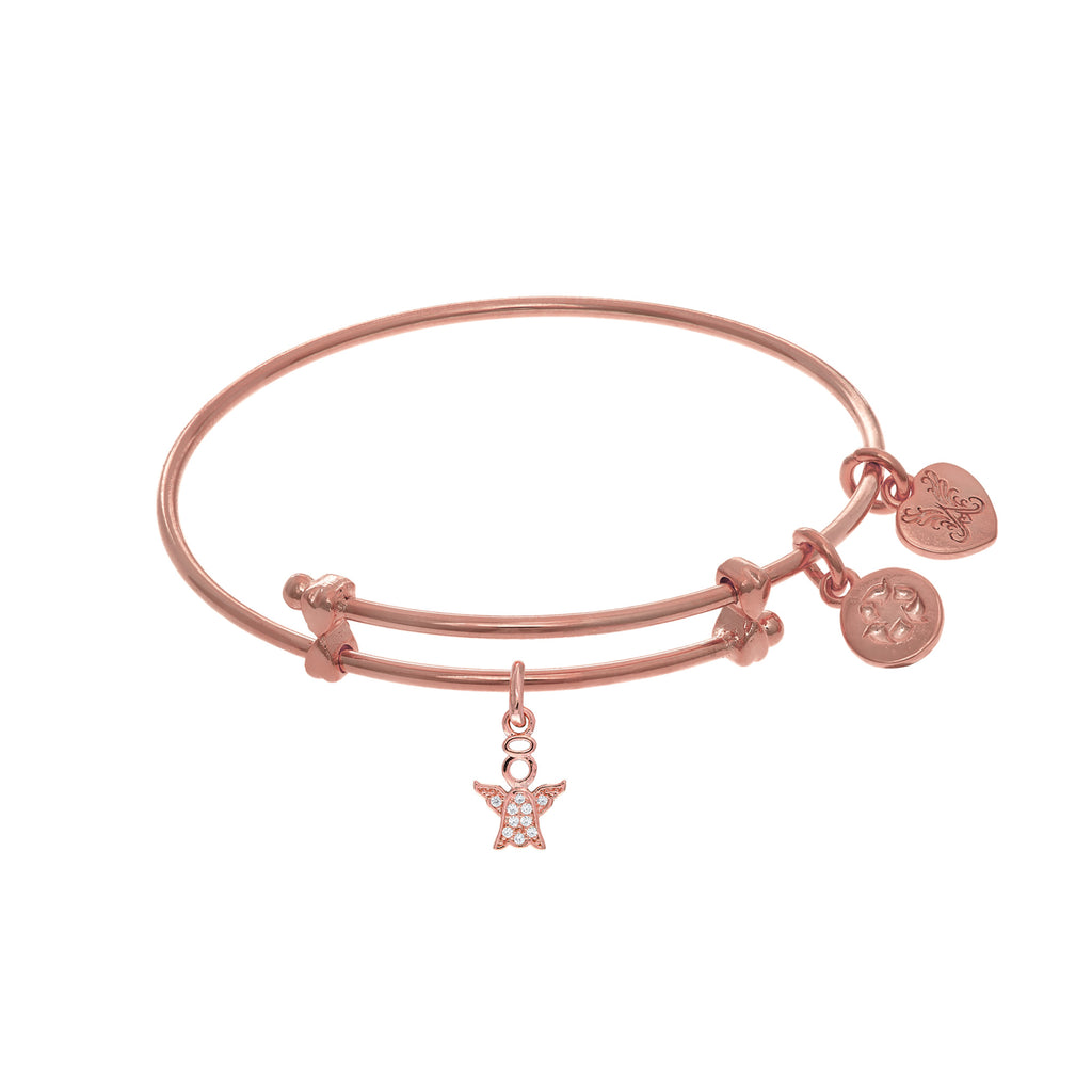 Angel Charm Adjustable Bangle Girls Bracelet – JewelryAffairs