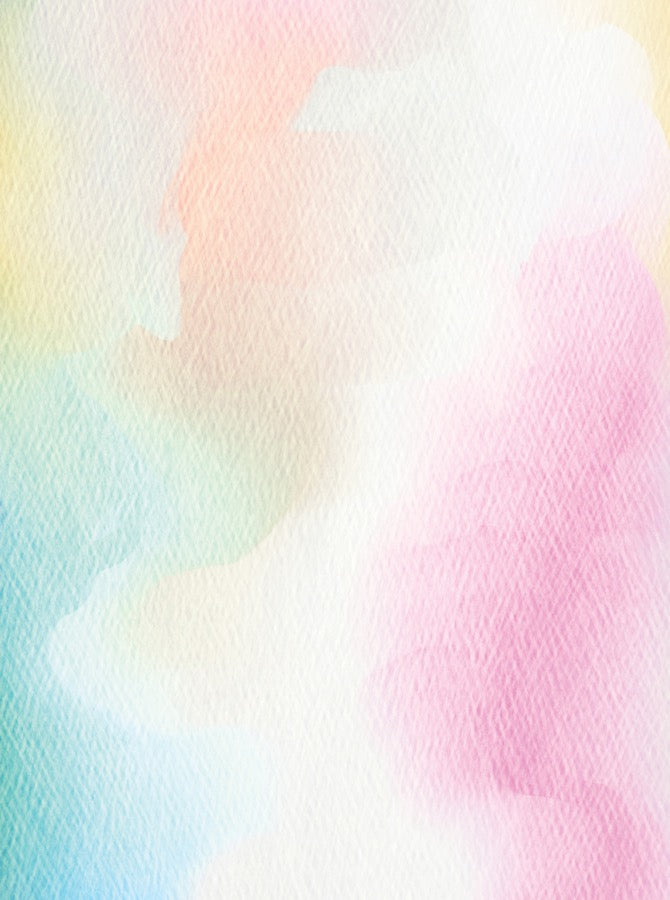 Printed Pastel Watercolor Paper Texture Backdrop 6850 Backdrop Outlet