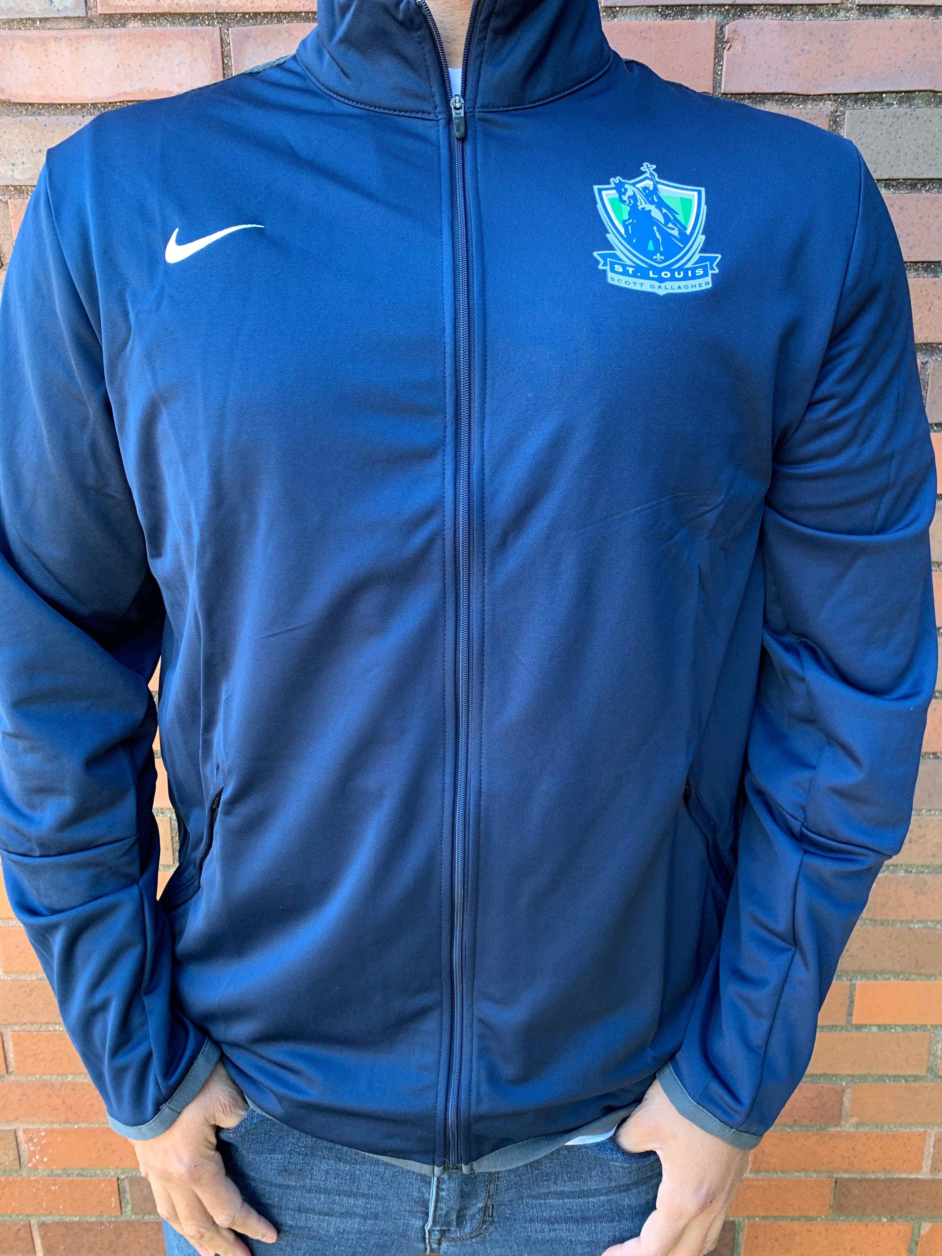 nike full zip track jacket