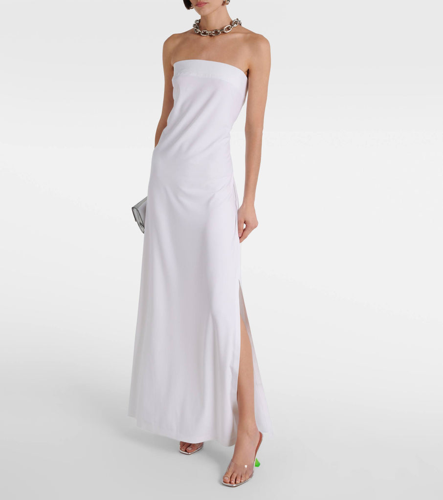 white maxi dress