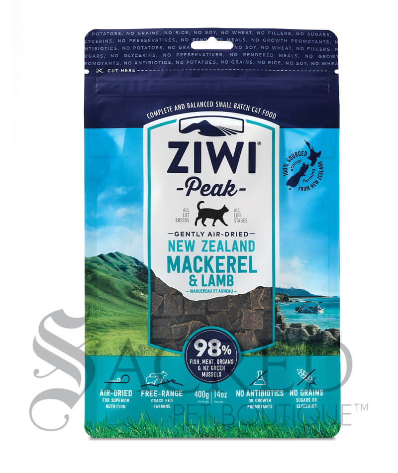  Ziwi  Peak  New Zealand Air  Dried  Cat  Food Sacred Pet Boutique