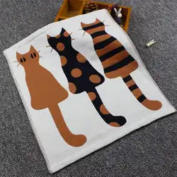 Adorable and Practical Three-layer Soft Cotton Bath towel