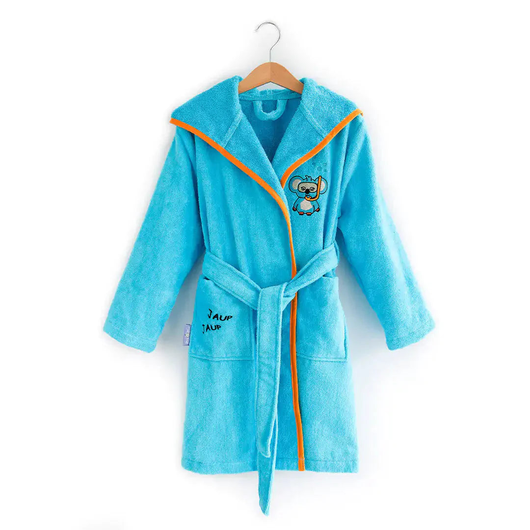 Milk&Moo Cool Coala Kids Robe Turquoise