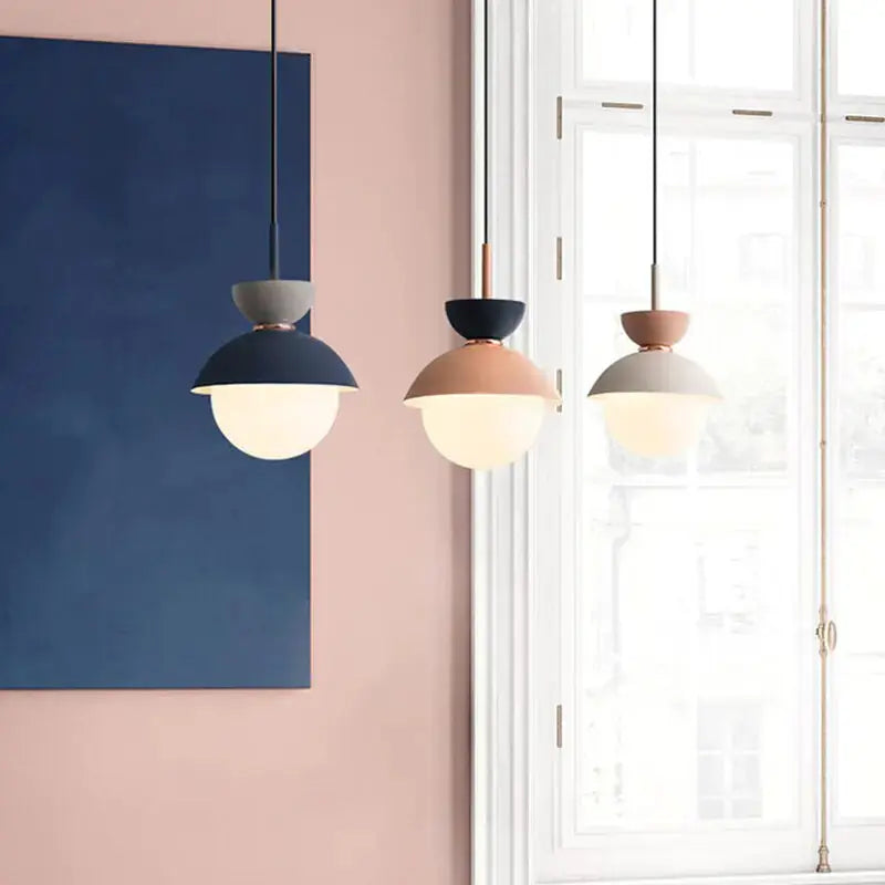 Modern Pendant Nordic Glass Ball Lamp Kia Day Design