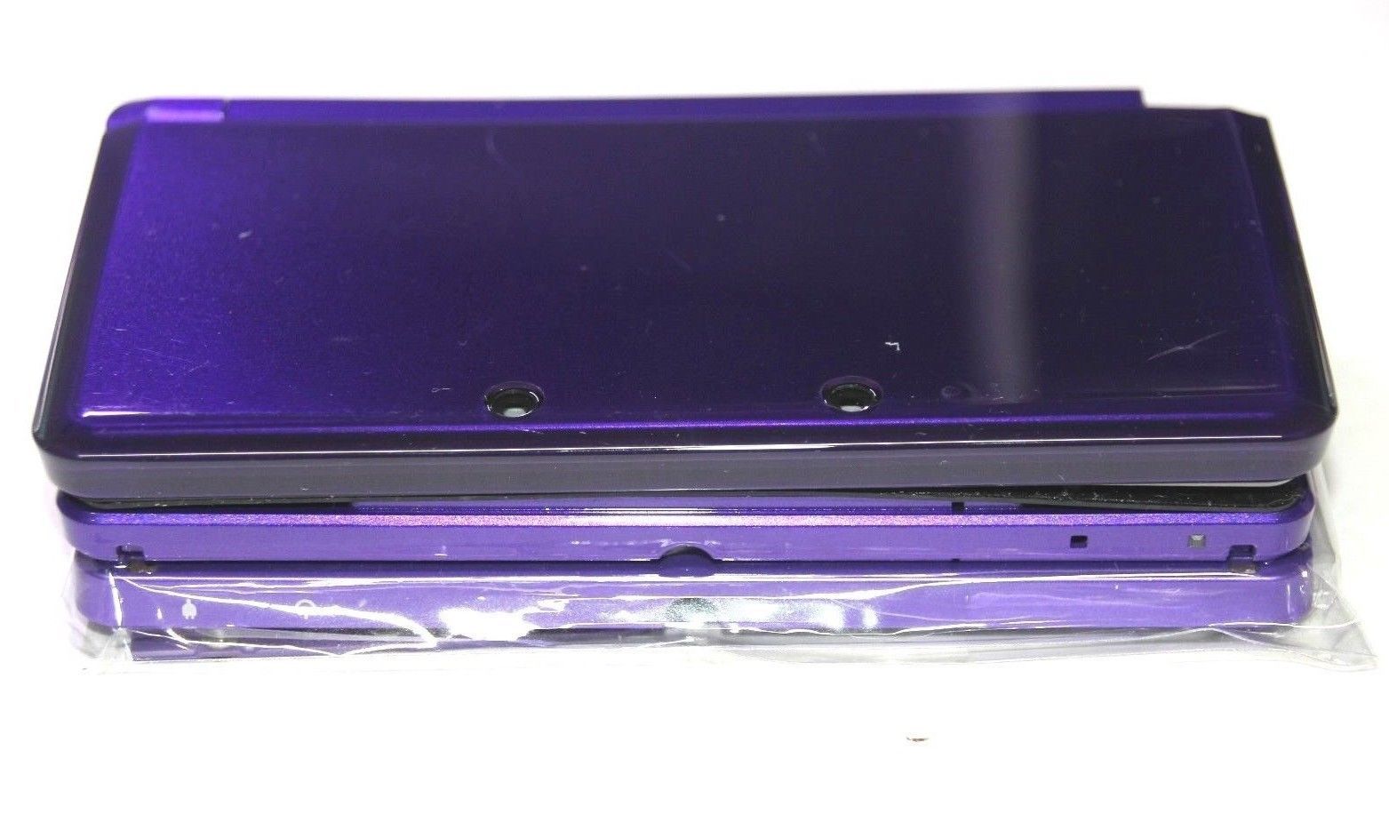 Original Oem Nintendo 3ds Case Replacement Full Housing Purple Shell 3 Popular For Sale