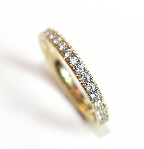 Campbell Jewellers | Vintage Grain Set Wedding Ring – Campbell ...