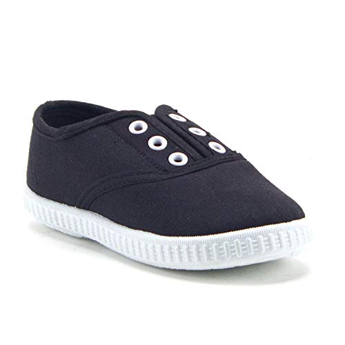 girls laceless sneakers