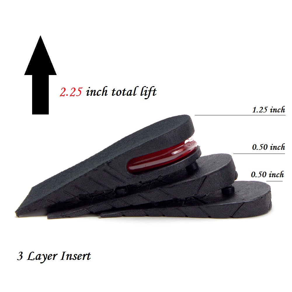 height increase insoles 3 inches