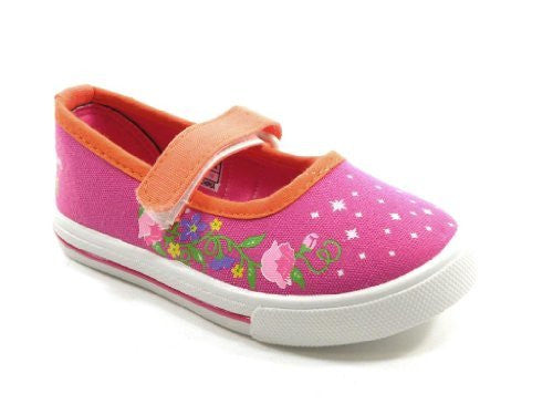Girls Ositos 413K Floral Mary Jane Flat Shoes | Jazame, Inc.