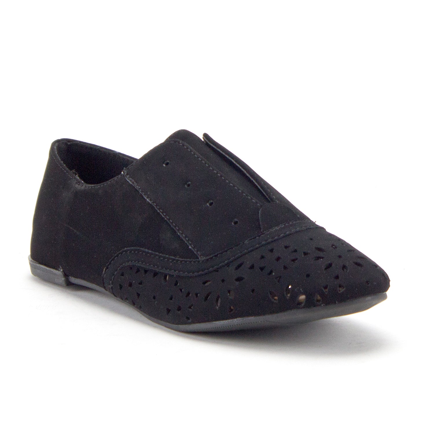 womens cut out loafers