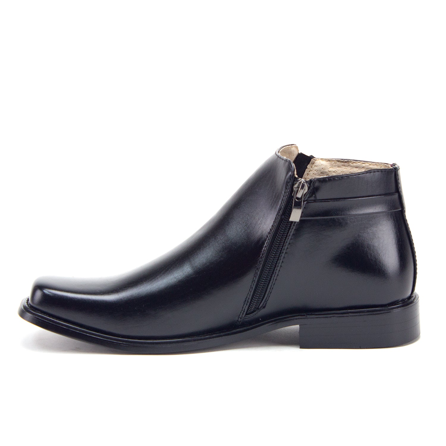 mens square toe ankle boots
