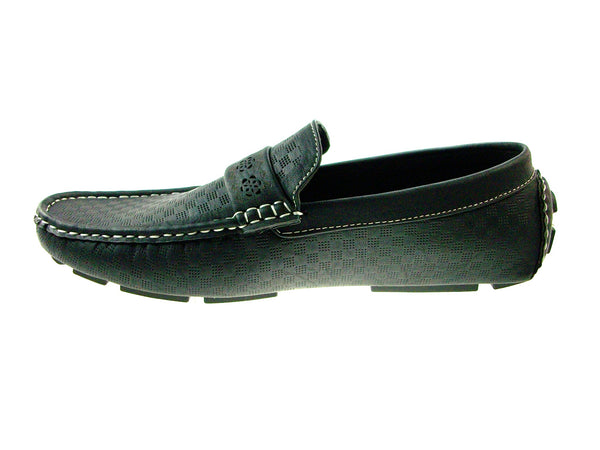 Men's Bogey Checker Design Slip On Driving Loafer Shoes | Jazame, Inc.