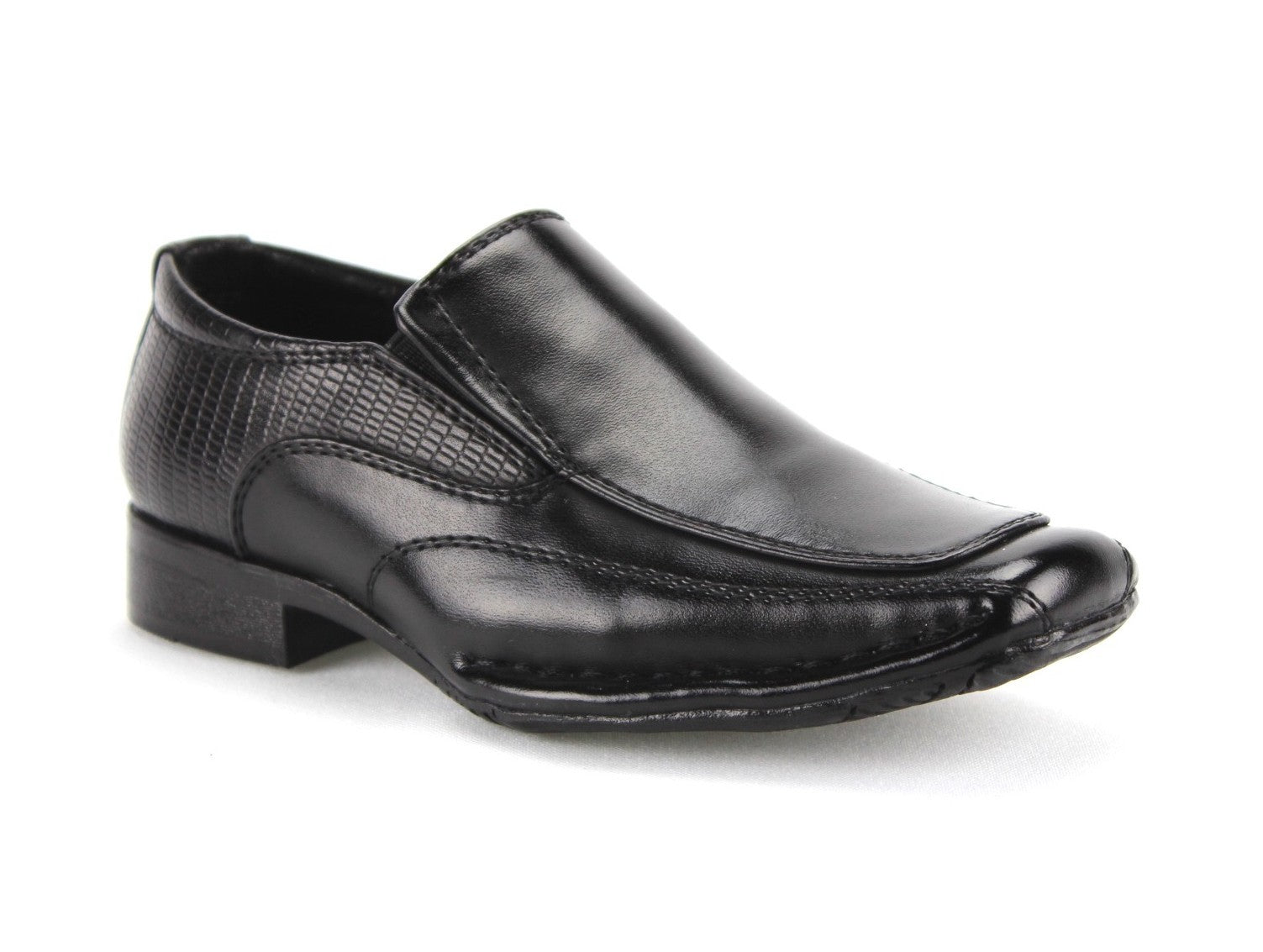 Toddler Boys I-140 Classic Slip On Loafer Dress Shoes - Jazame, Inc.