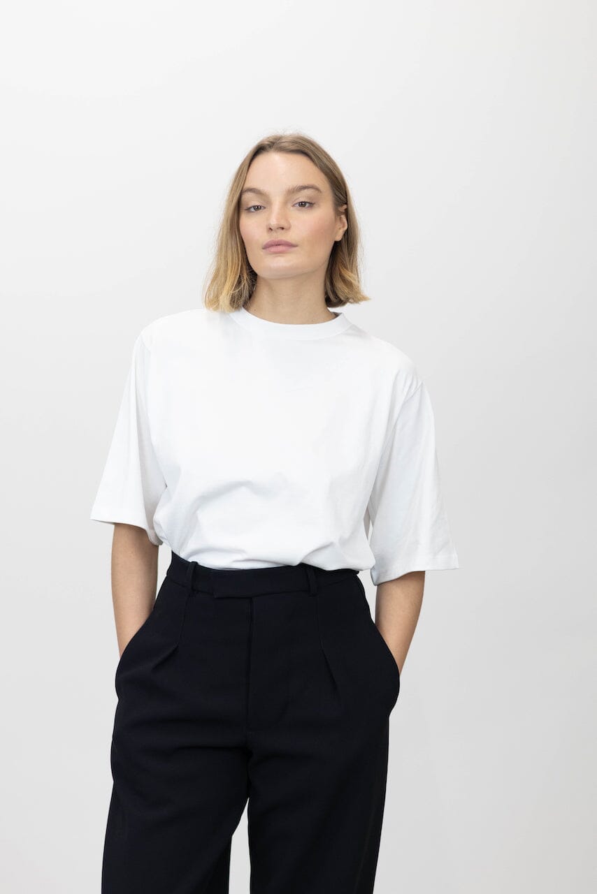 KURE T-SHIRT SIDE GATHERED DETAIL – GARCIA