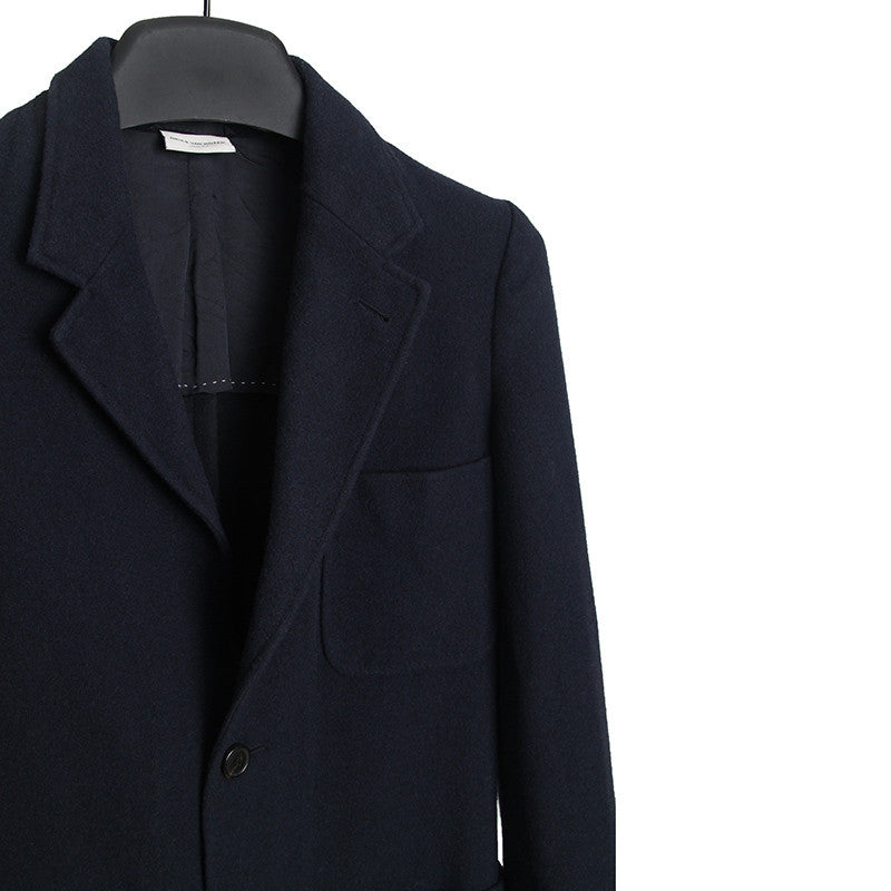 dries van noten wool coat