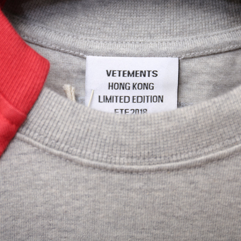 vetements x tommy hilfiger t shirt