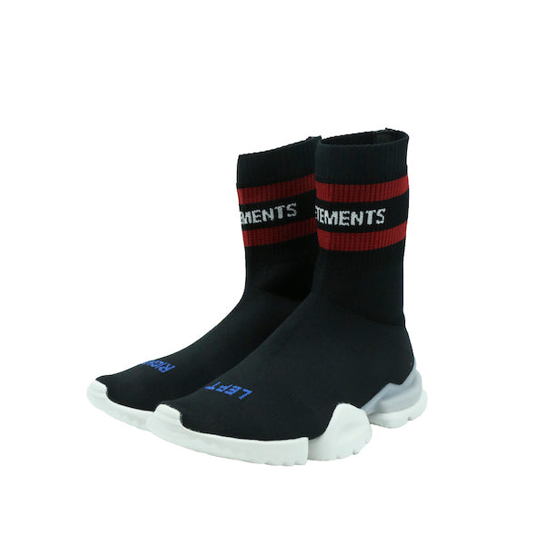 VETEMENTS x Reebok Black Edition Sock 