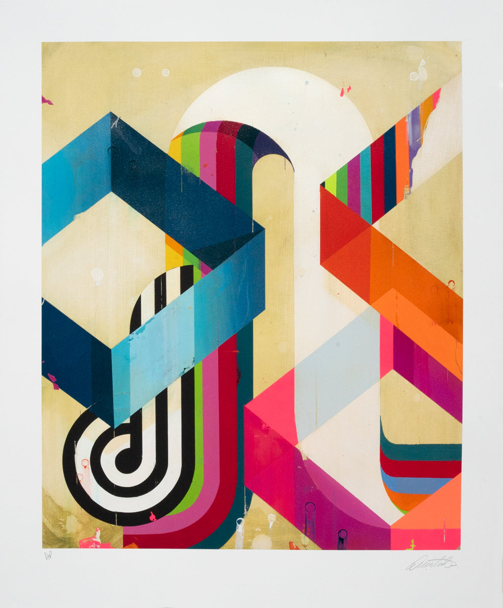 Nick Grindrod: Positive & Negative Limited Edition Print – Smithson Gallery