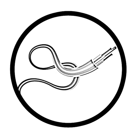 Lang fleksibel kabel - SPARK BLACK - Elbilgrossisten
