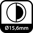 NEK Cable - MR FLEX - Cable cross-section - Ø15.6mm