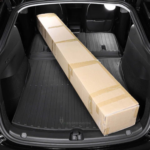 TSLA Trunk Mat - Bagasjeromsmatte - Tesla Model Y - TPE - Long object - Elbilgrossisten