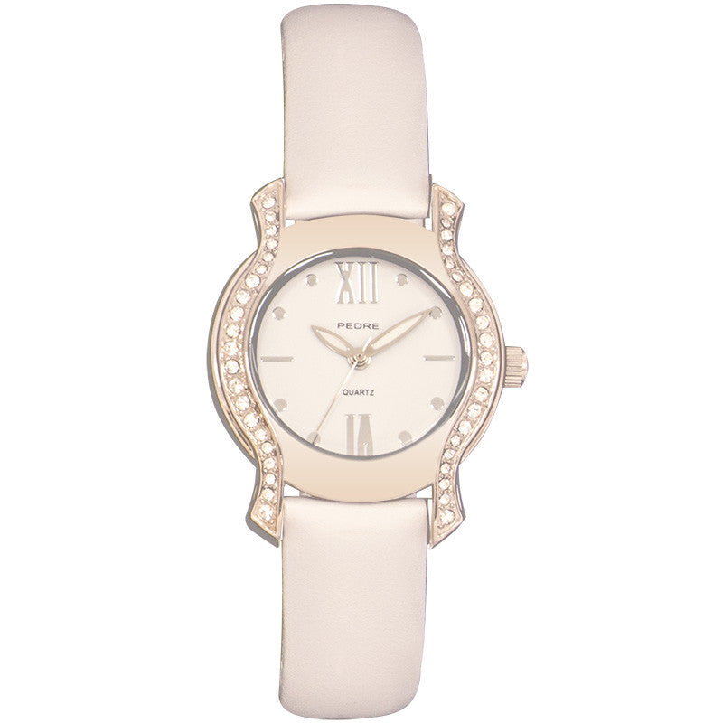 Pedre Crystal 6400SX-white Women's watch – Pedre Watches