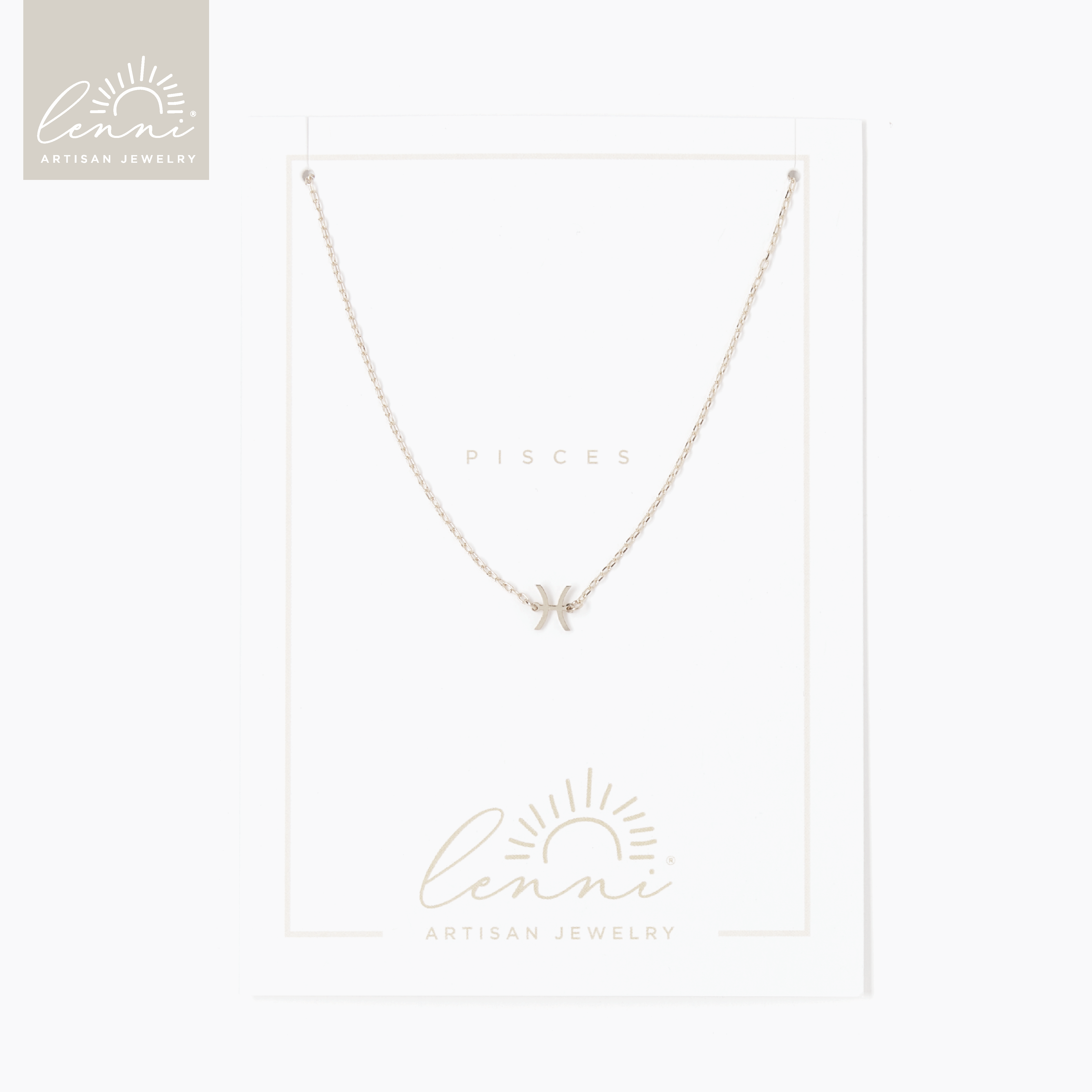 Lenni and Co  Zodiac Necklace Gift Set