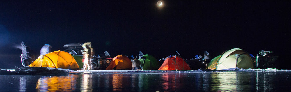 Cold Camping at the Ice Run