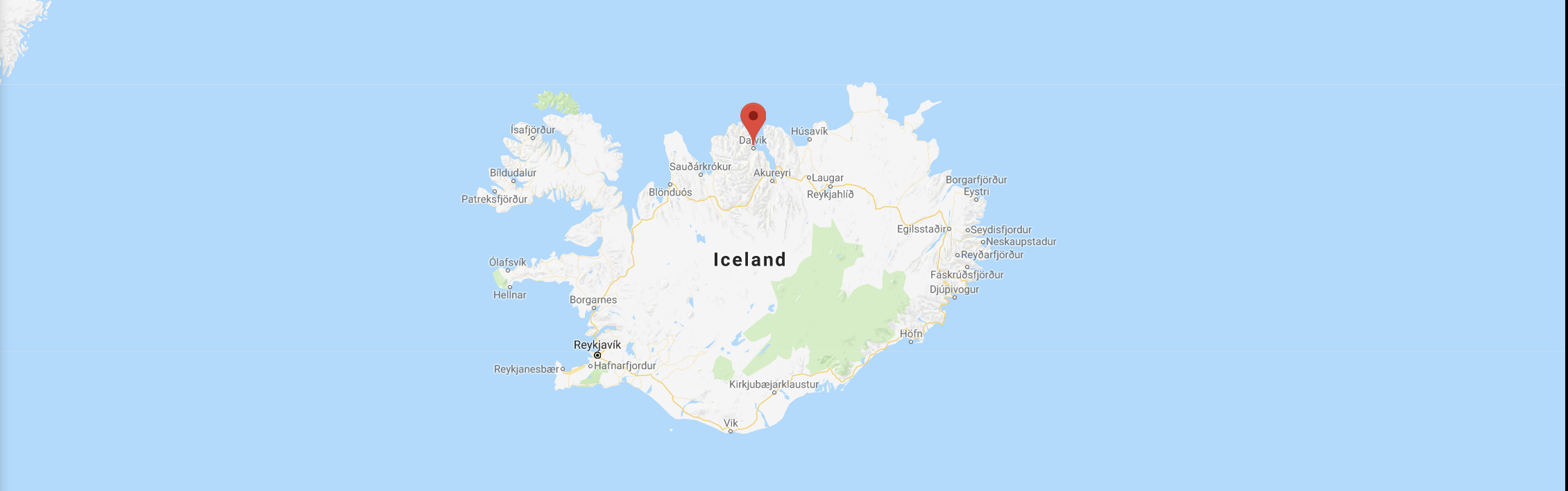 Iceland Map