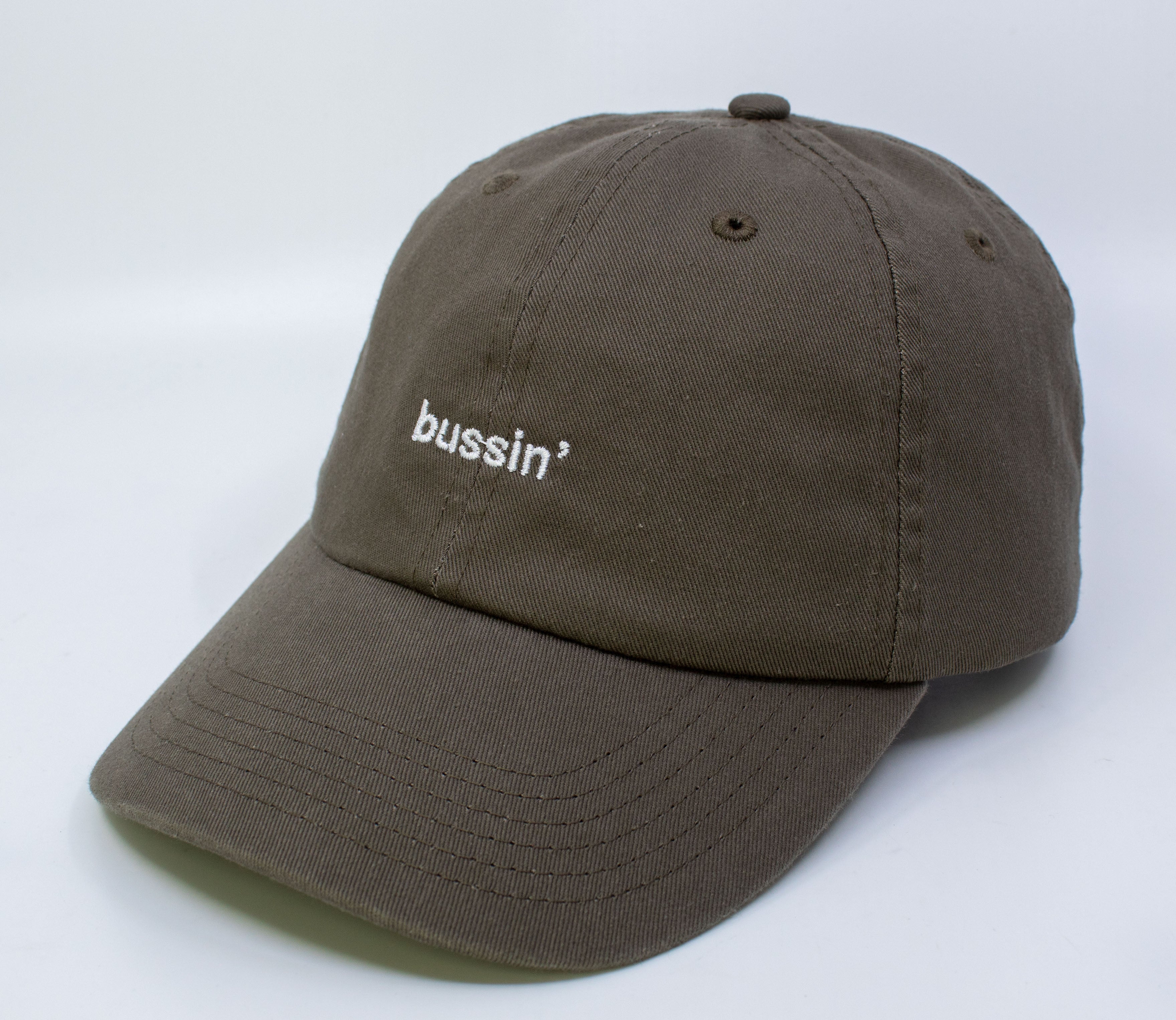 Standard Goods Bussin' Hat - Olive/White