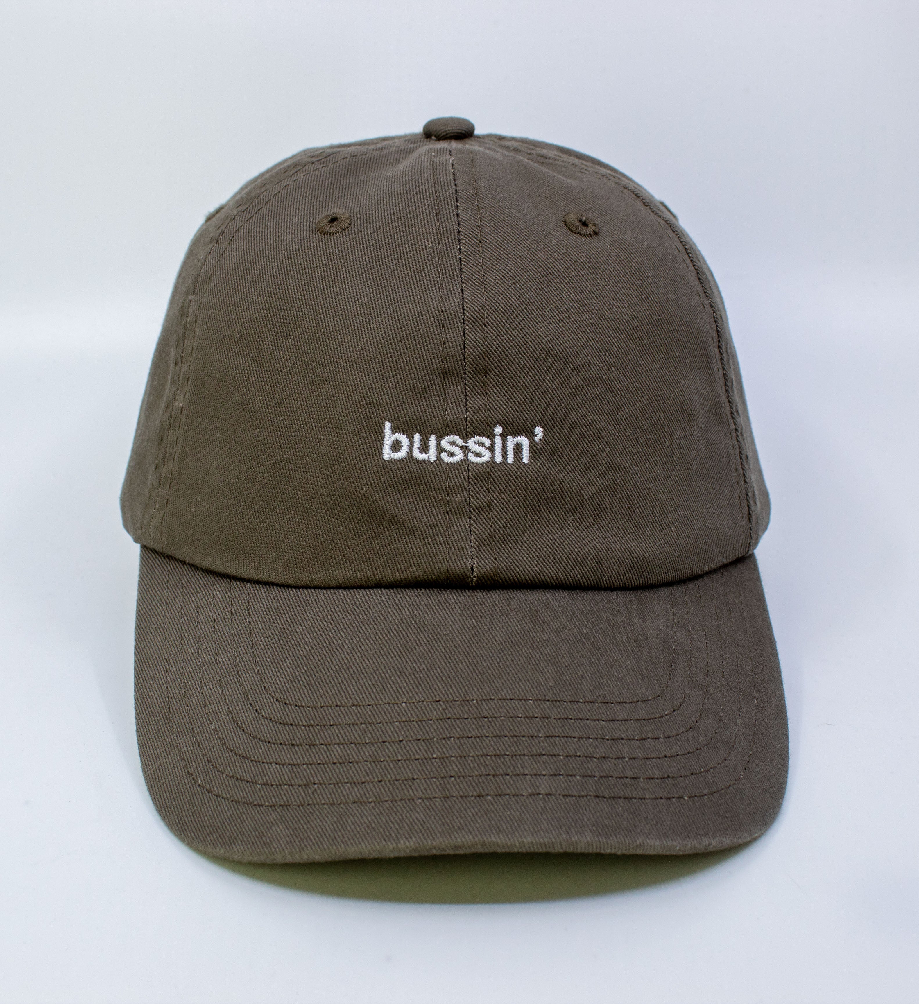 Standard Goods Bussin' Hat - Olive/White